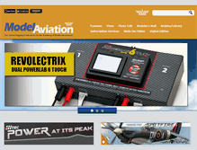 Tablet Screenshot of modelaviation.com